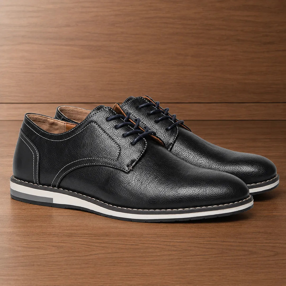 Refined Casual Lace-Up Shoes