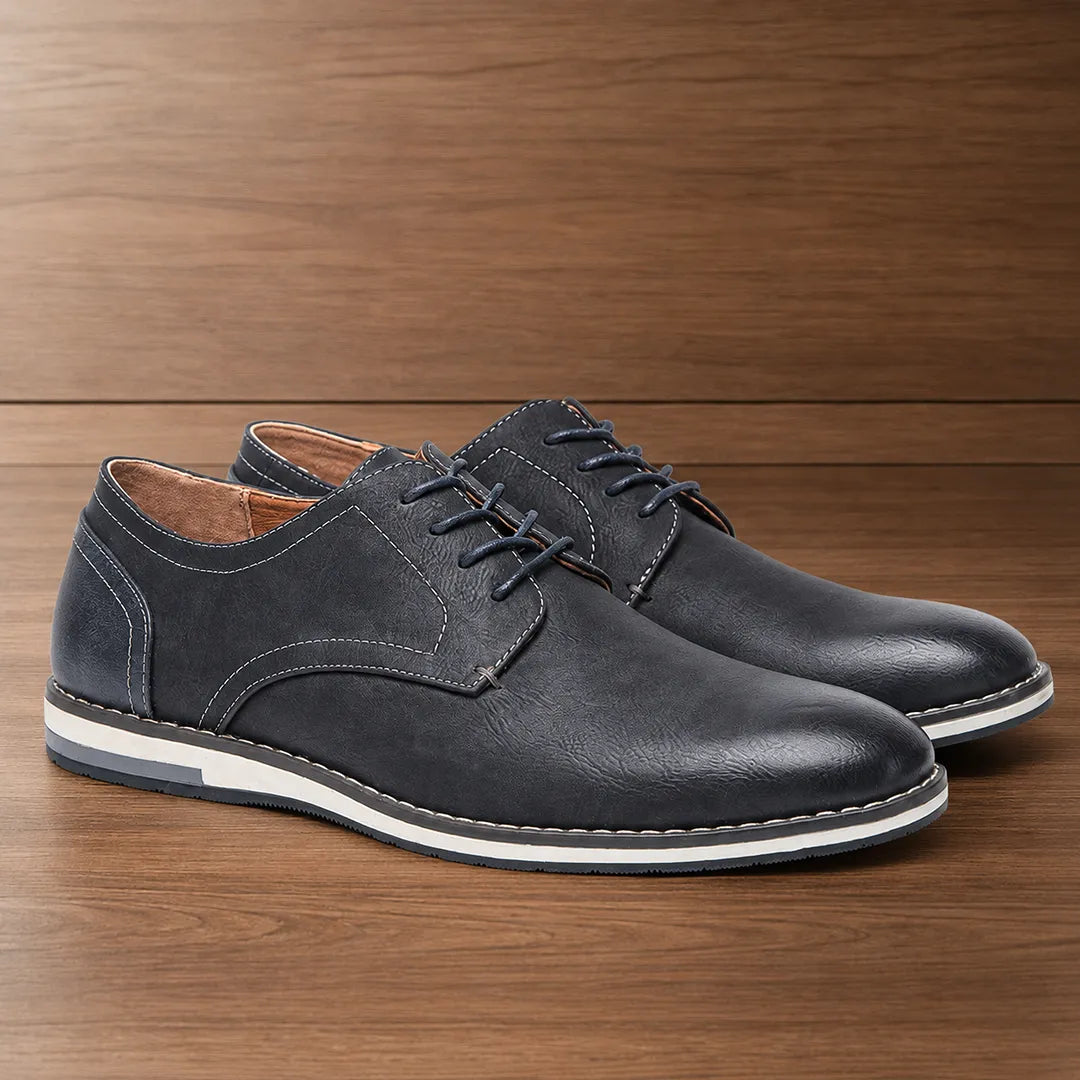 Refined Casual Lace-Up Shoes