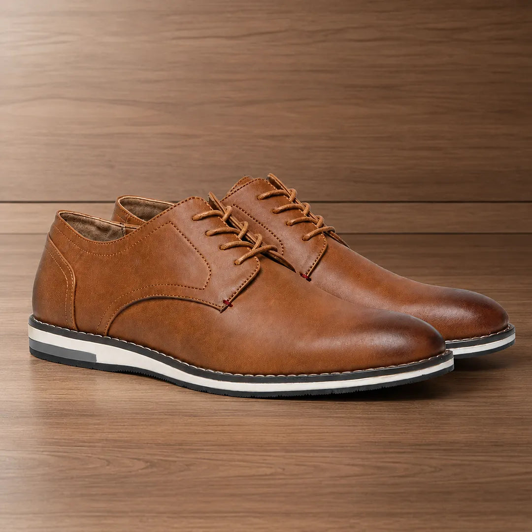 Refined Casual Lace-Up Shoes