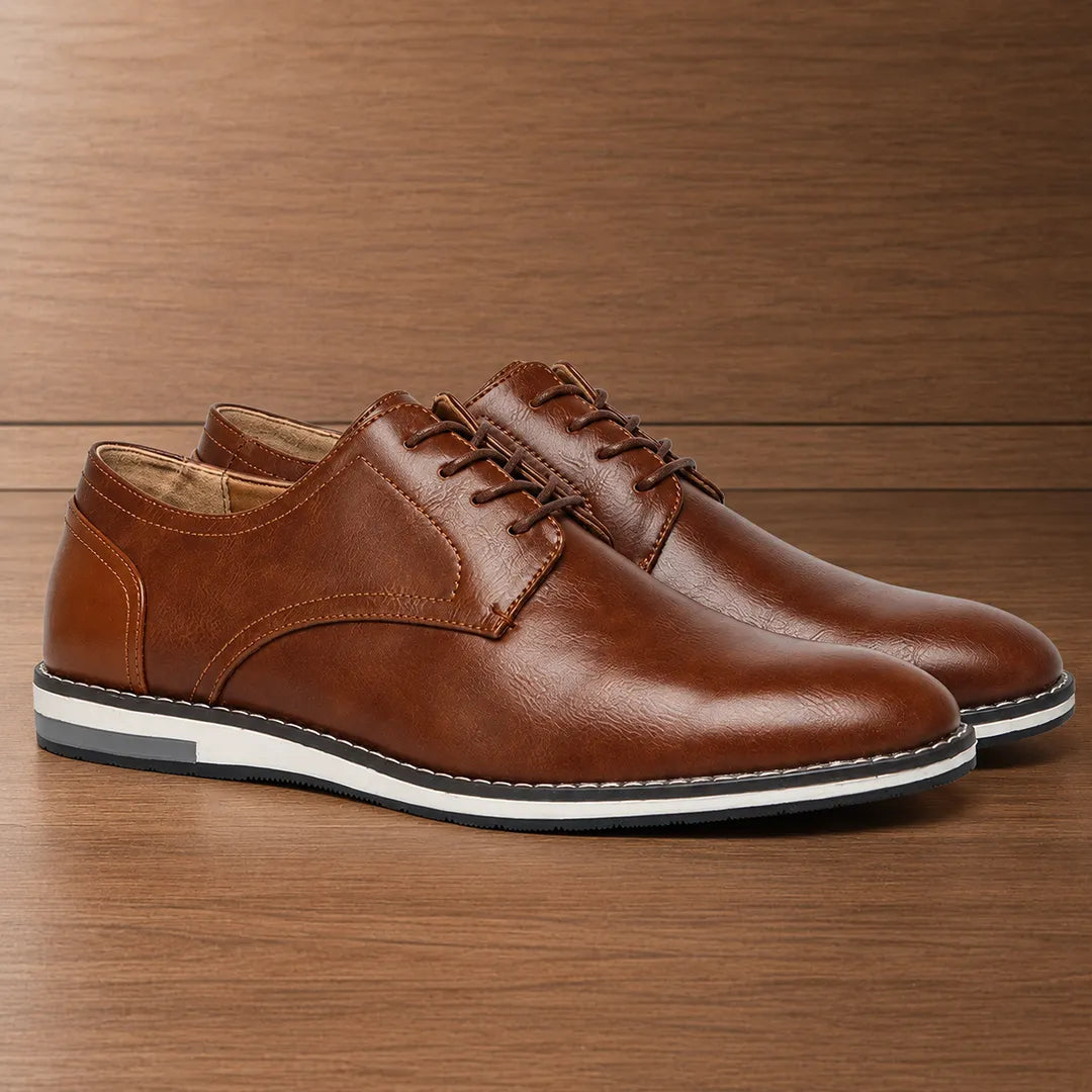 Refined Casual Lace-Up Shoes