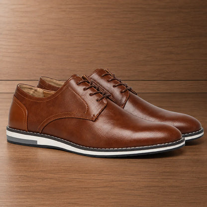 Refined Casual Lace-Up Shoes