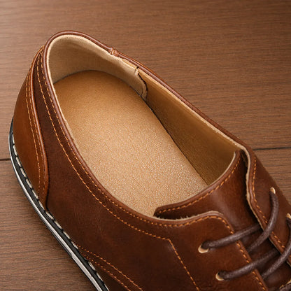 Refined Casual Lace-Up Shoes