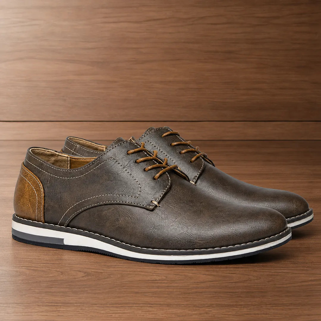 Refined Casual Lace-Up Shoes