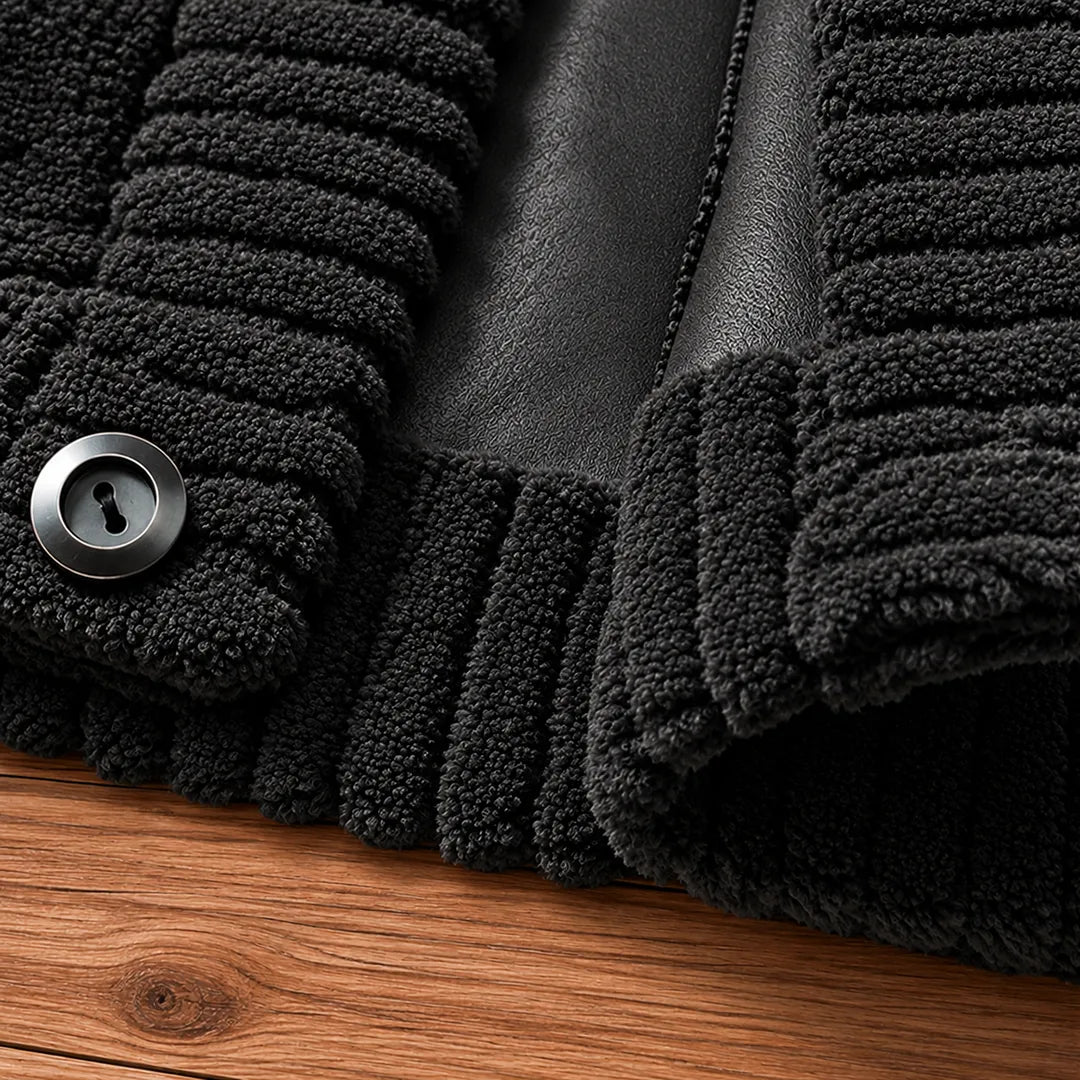 Reversible Hooded Cardigan