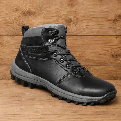 Rugged Casual Ankle Boots