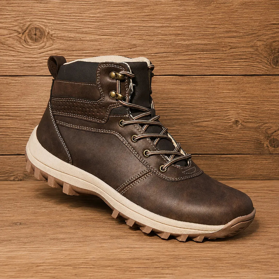 Rugged Casual Ankle Boots