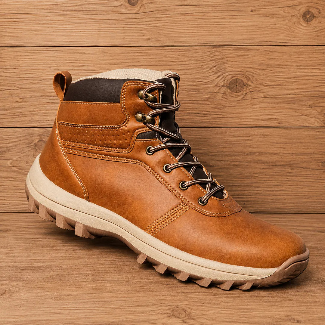 Rugged Casual Ankle Boots