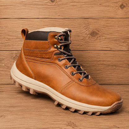 Rugged Casual Ankle Boots