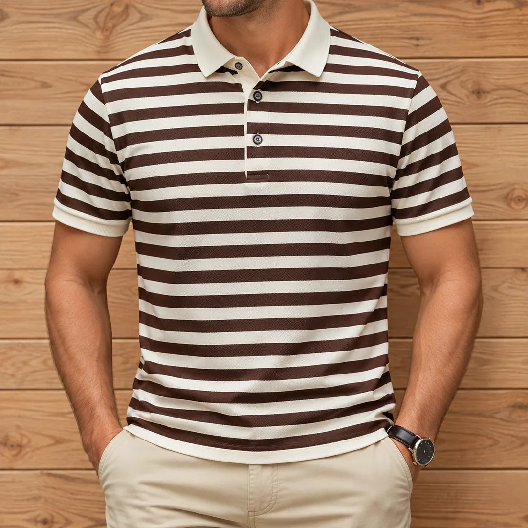 Striped Polo Shirt