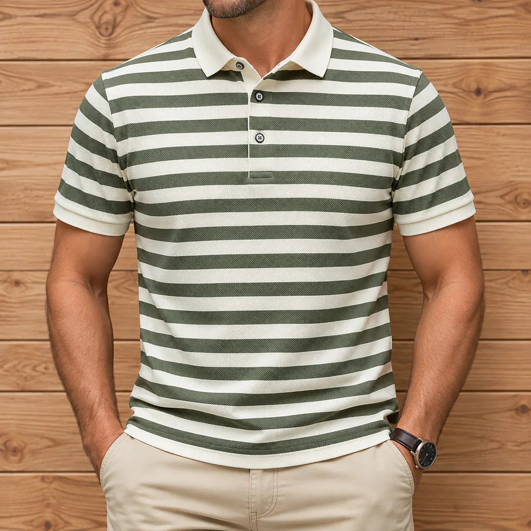 Striped Polo Shirt
